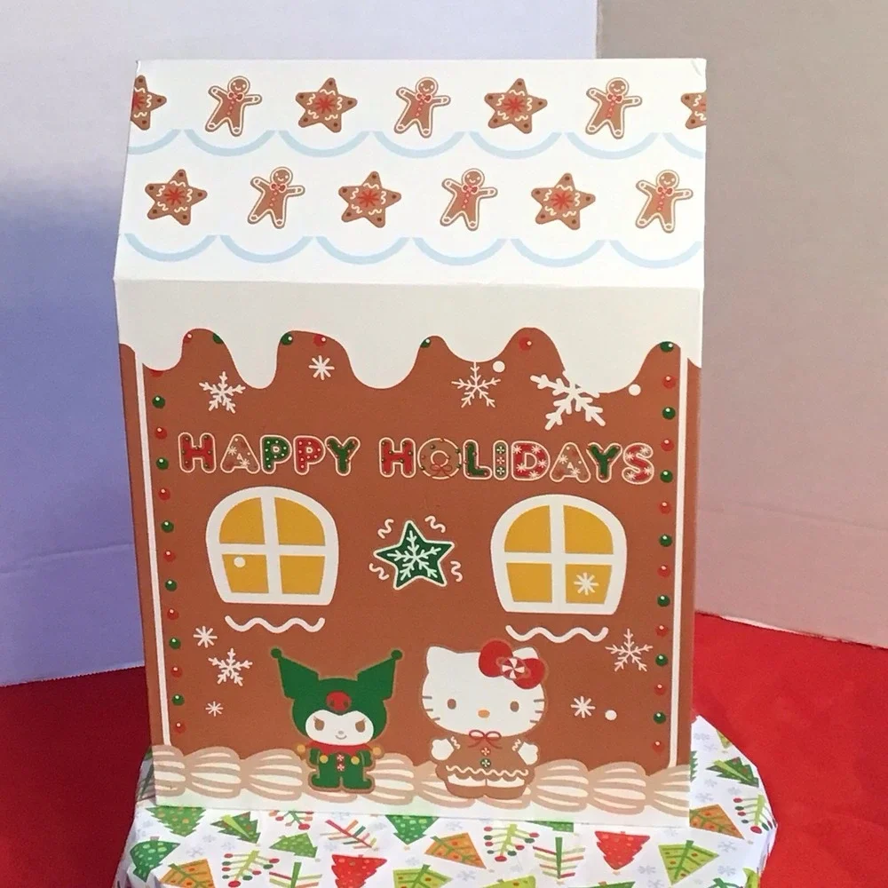 Hello Kitty Gingerbread House Hugger Pillow Plush‎ 12